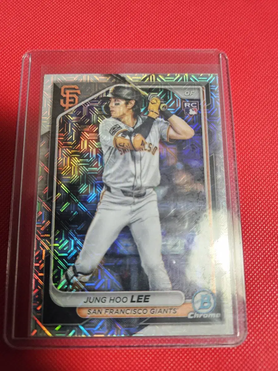 이정후 2024 Bowman Chrome 모조 리플렉터